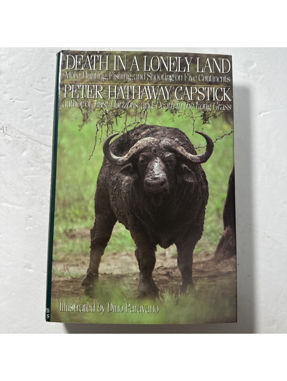 Death in a Lonely Land Peter Hathaway Capstick Hardcover Dust Jacket 1990